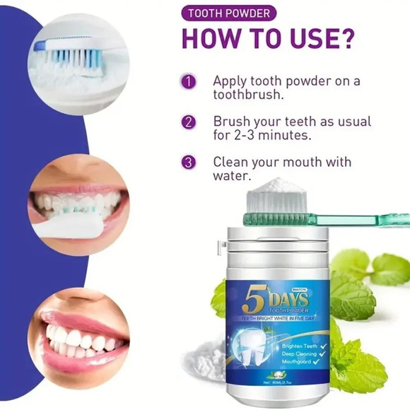 Teeth Polishing Deep Cleaning Powder - Picture 6 of 8